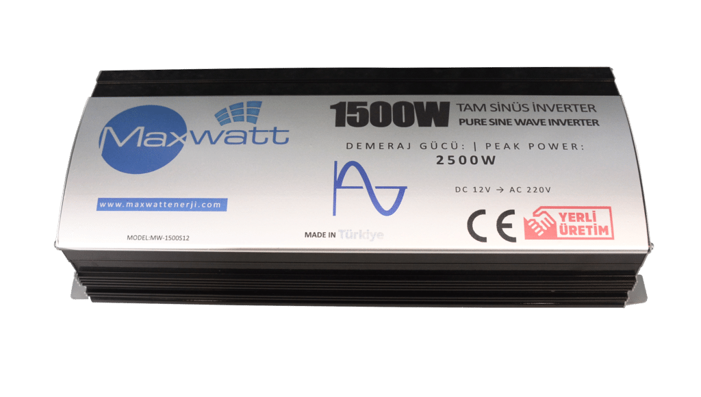 MAXWATT tam sinüs inverter 1500 watt